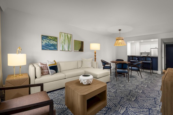 Spacious suite