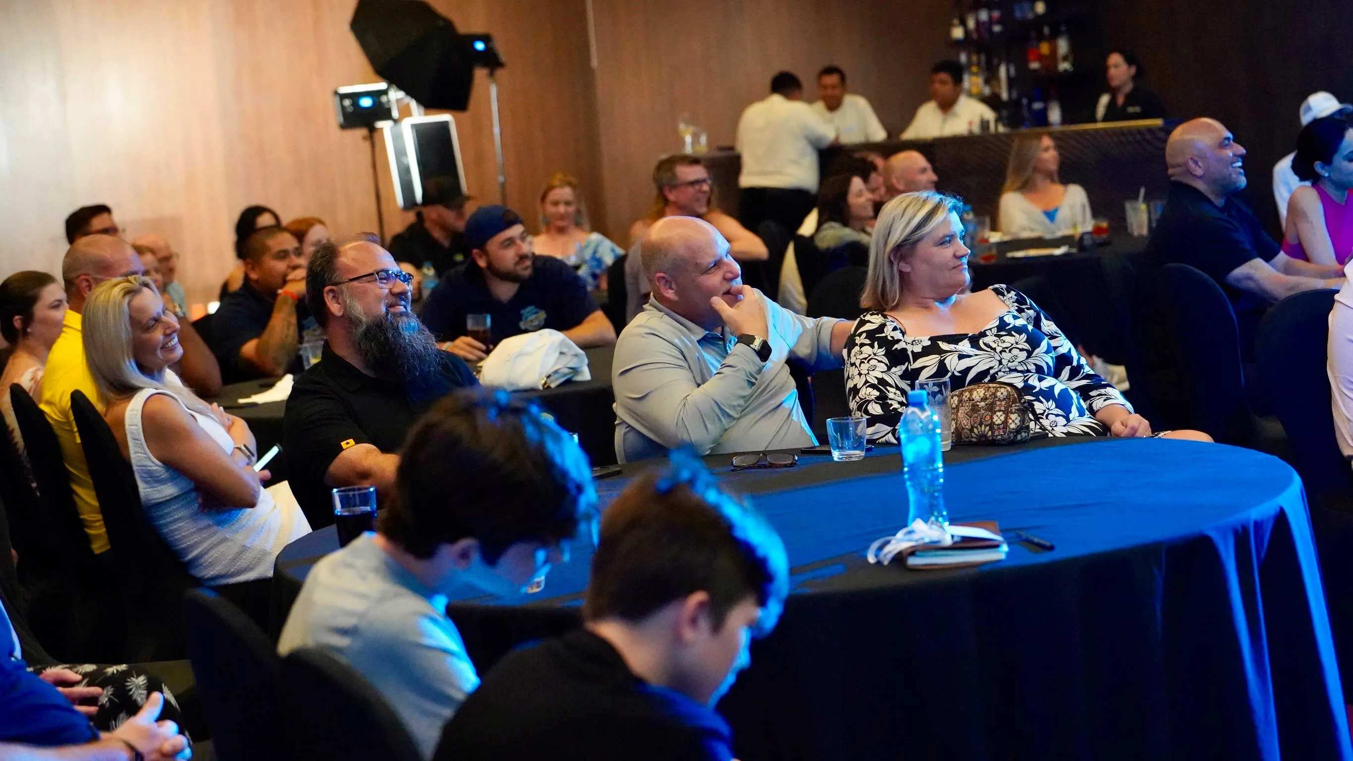 Car wash operators together at the OptSpot Freedom Summit